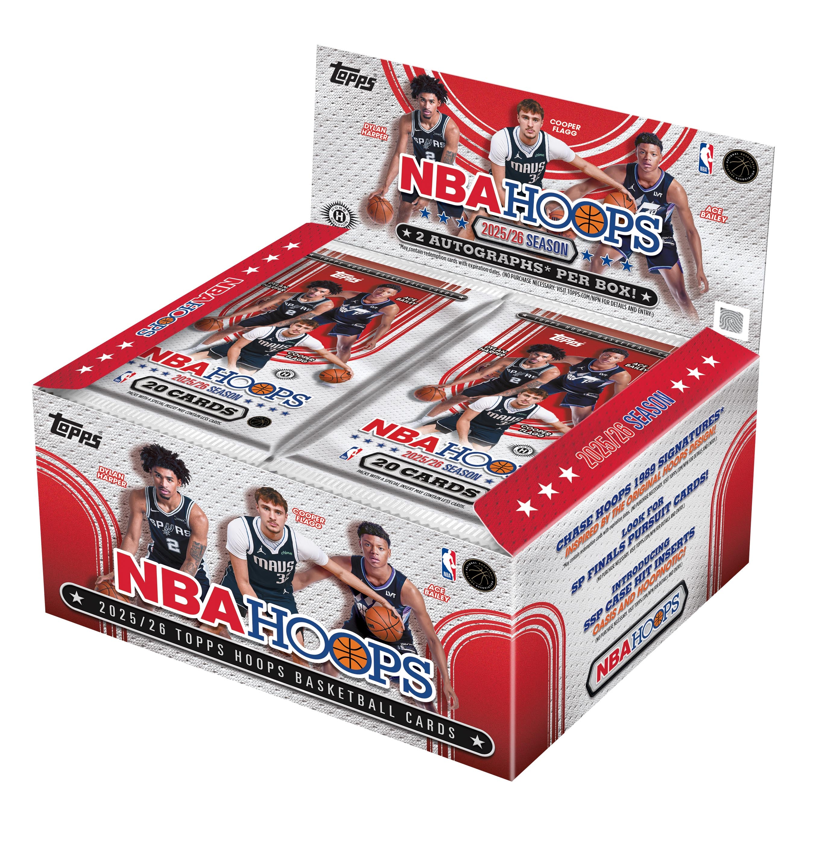 2025-26 Topps Hoops Basketball Jumbo Hobby Box