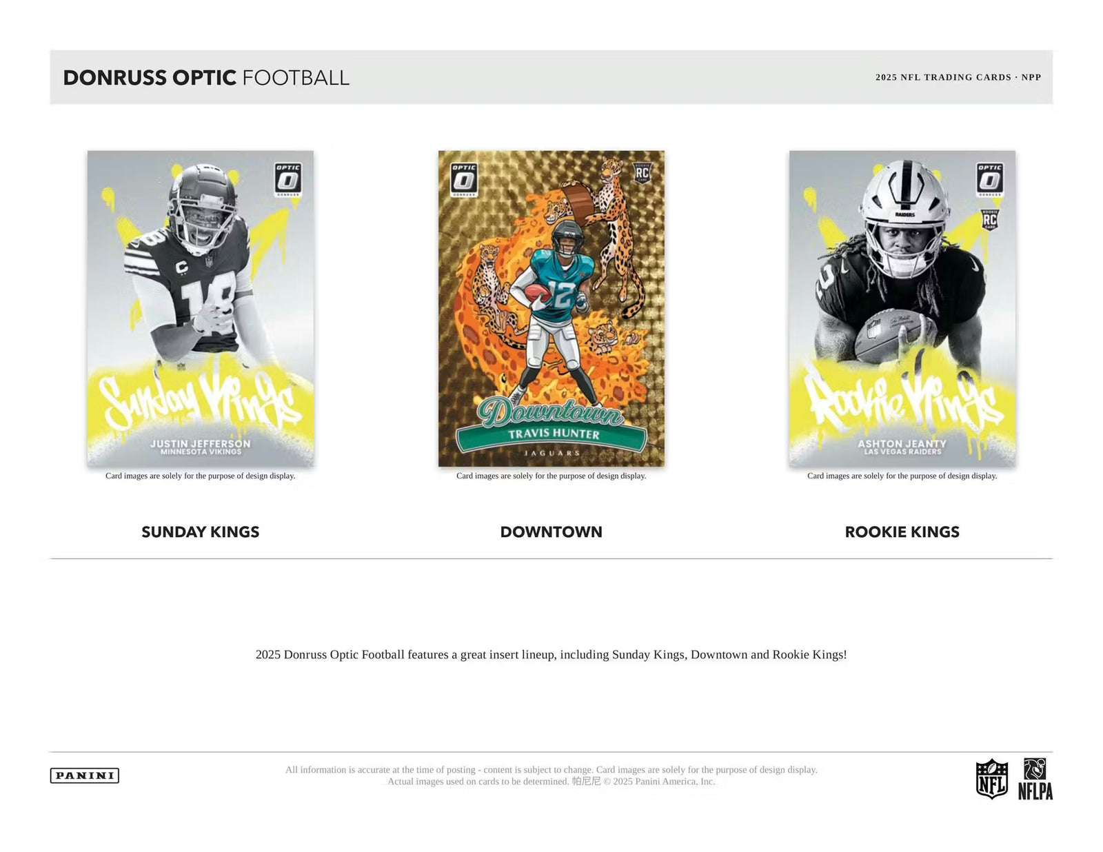 2025 Panini Donruss Optic Football Retail Box