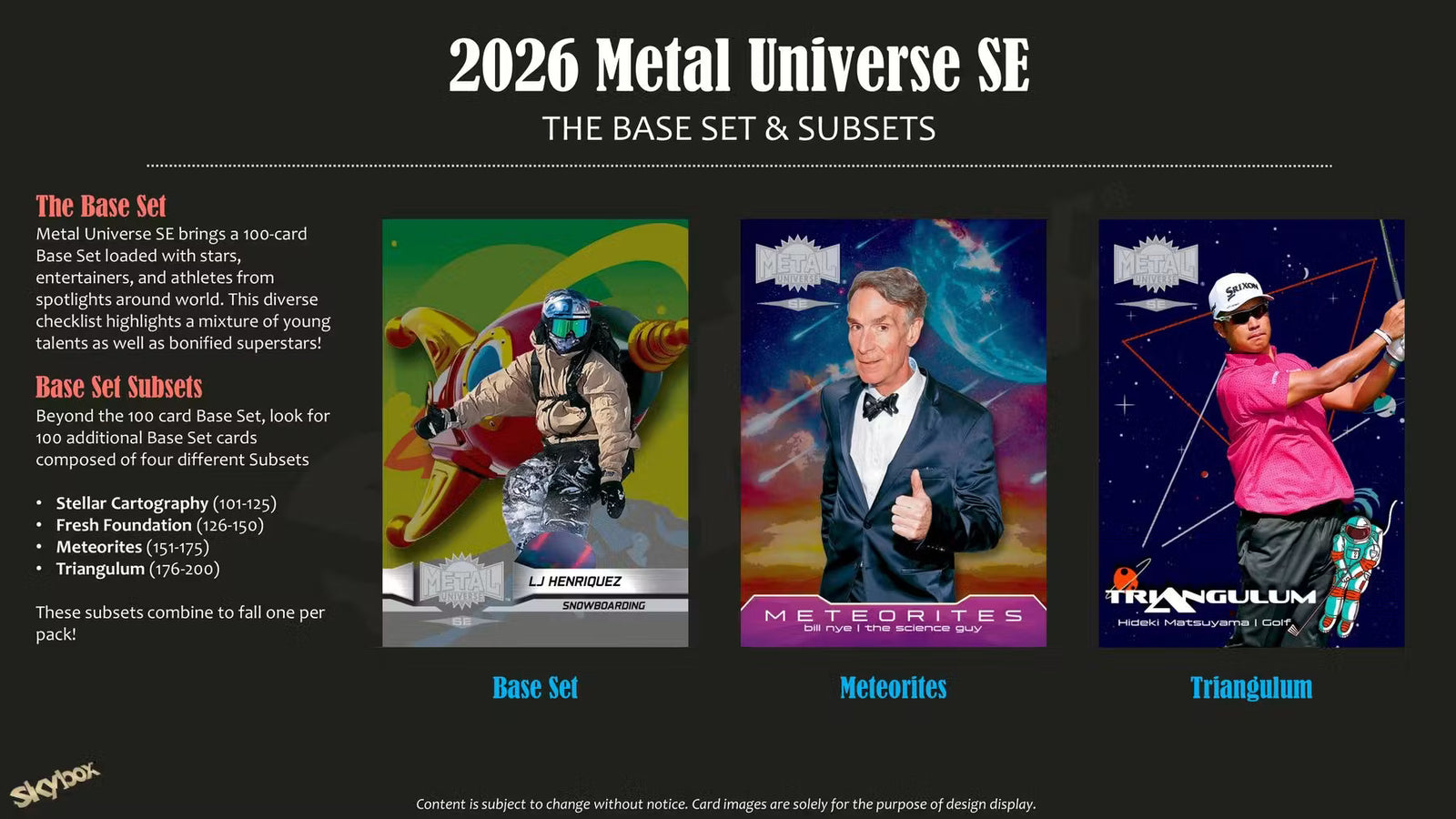2026 Upper Deck Metal Universe SE Hobby Box (Pricing In Store Only)