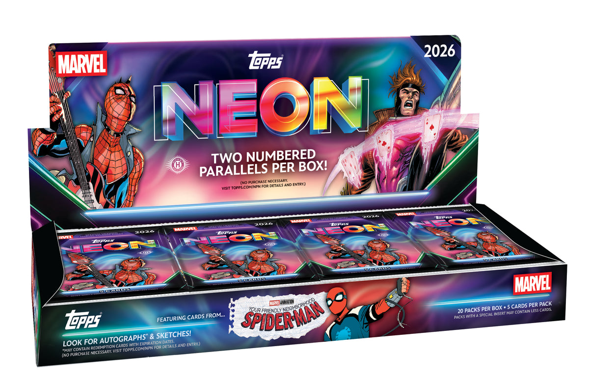 2026 Topps Neon Marvel Hobby Box