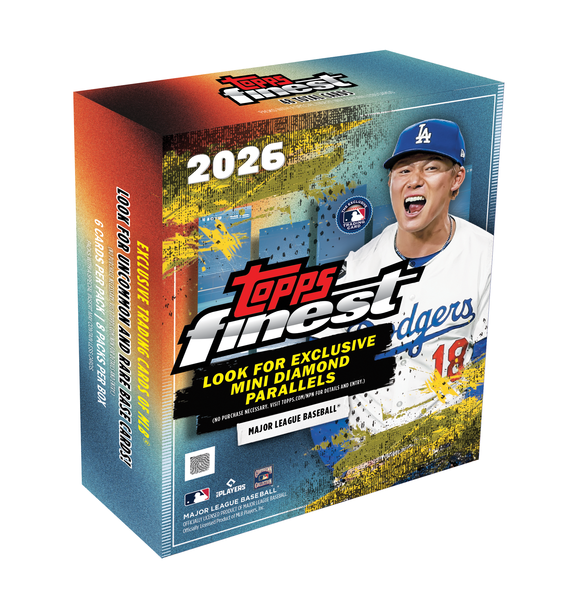 2026 Topps Finest Baseball Mega Box
