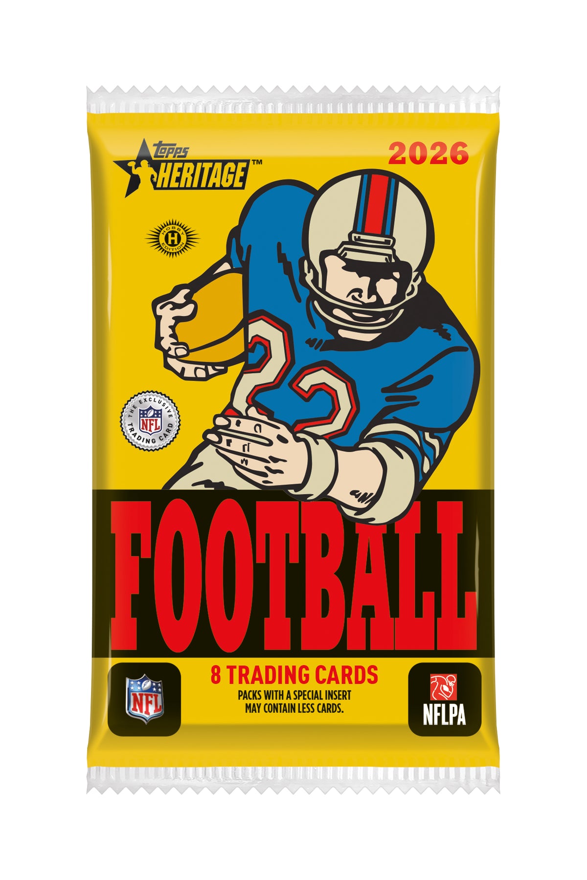 2026 Topps Heritage Football Mega Box