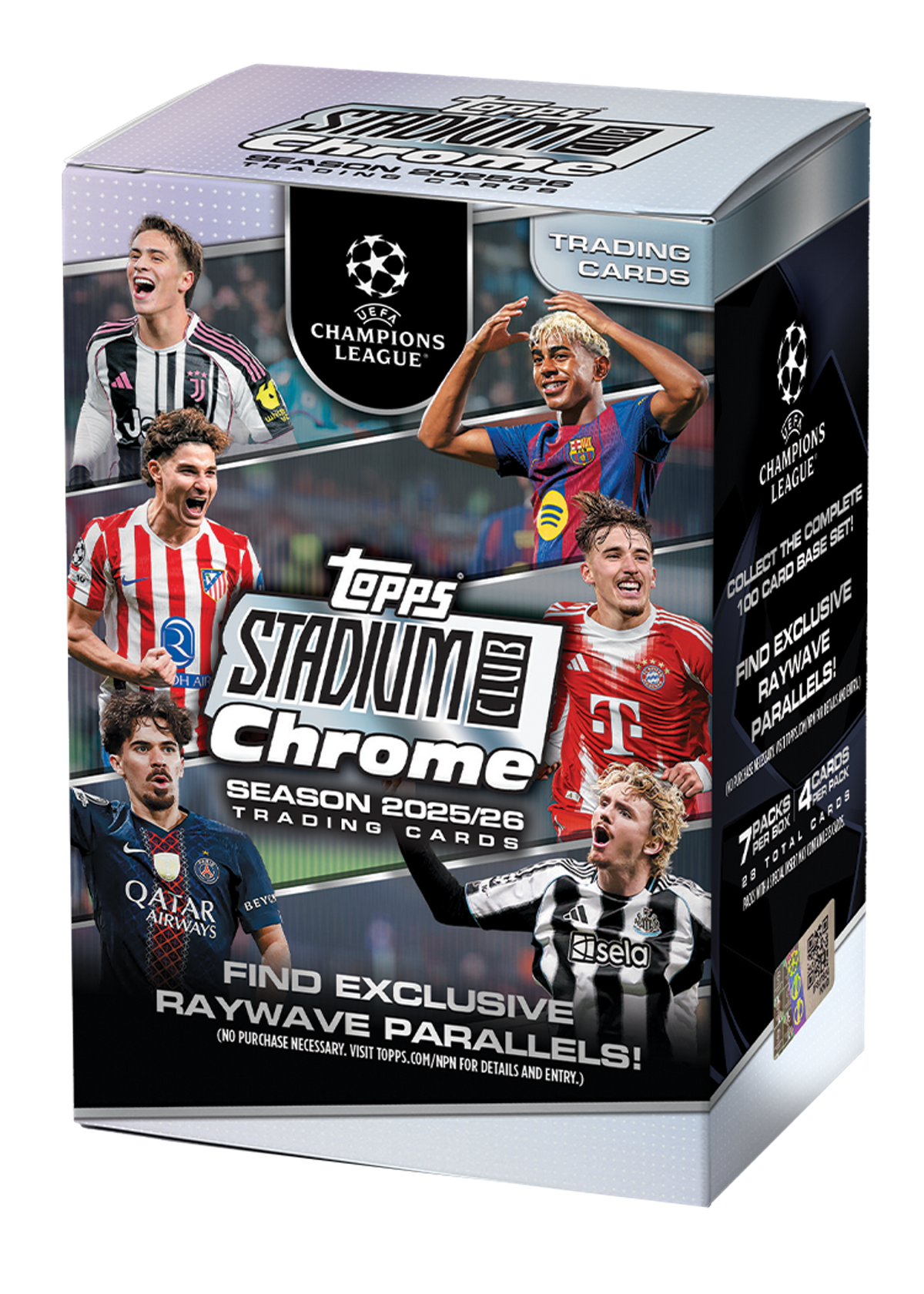 2025-26 Topps UEFA Champions League Stadium Club Chrome Value  Box