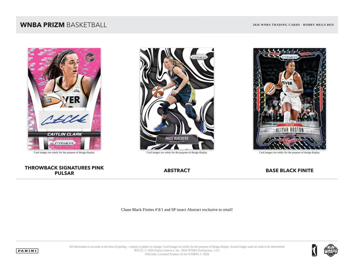 2026 Panini Prizm WNBA Basketball Mega Box