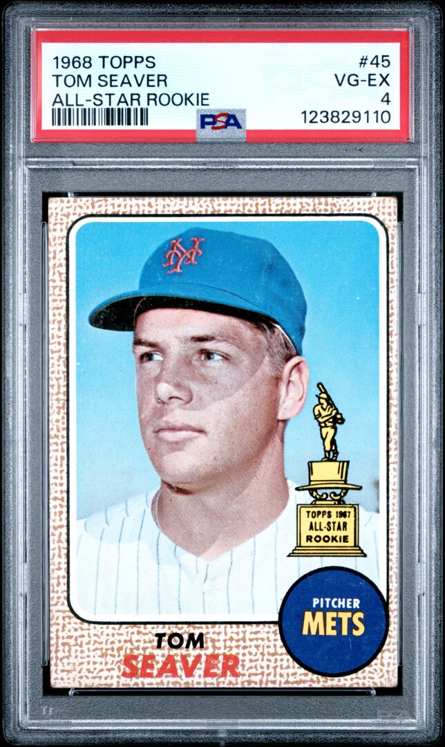 1968 Topps #45 Tom Seaver All-star Rookie PSA 4