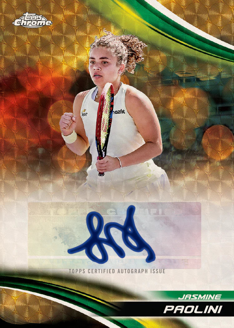 2025 Topps Chrome Tennis Breaker Delight Box