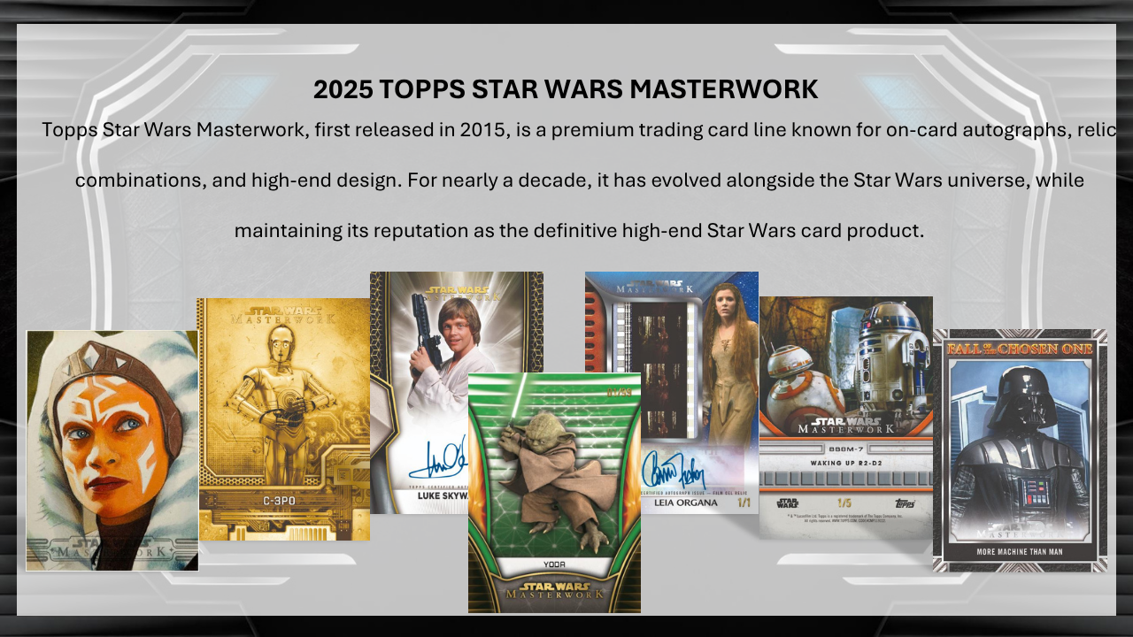 2025 Topps Star Wars Masterwork Hobby Box