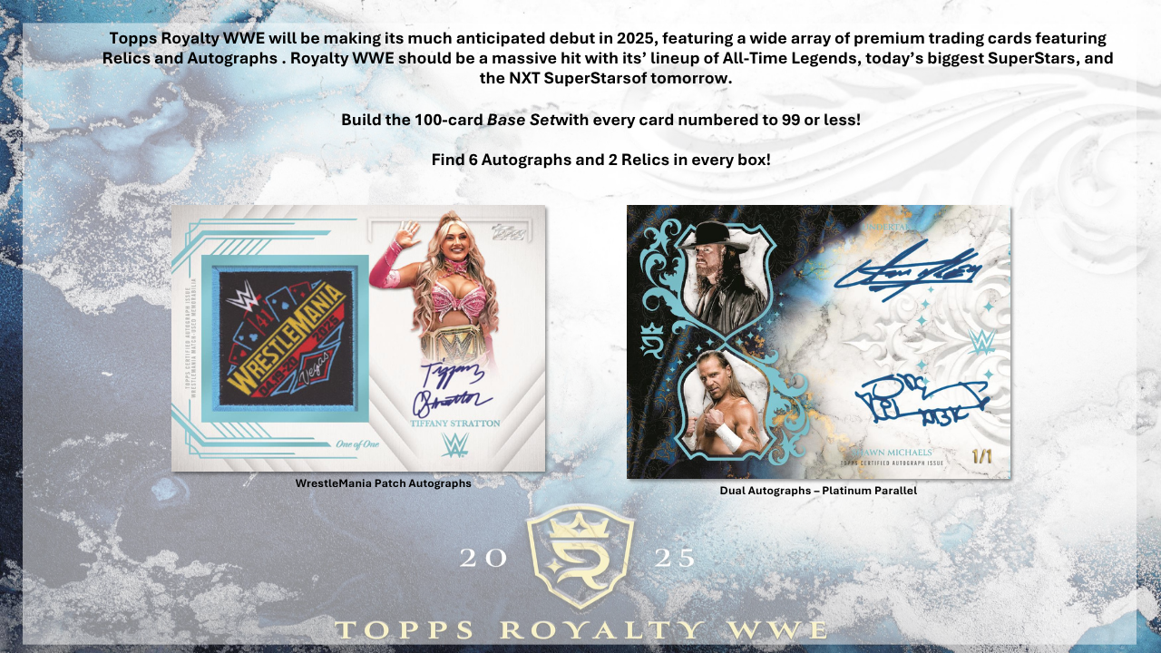 2025 Topps WWE Royalty Hobby Box