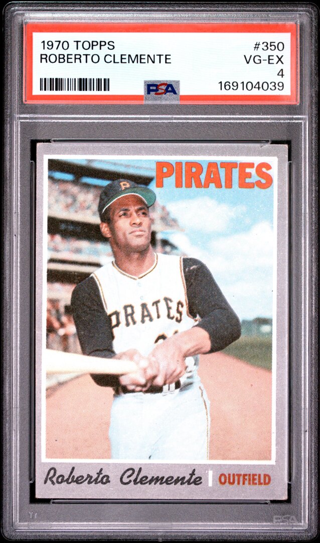 1970 Topps Roberto Clemente PSA 4 #350