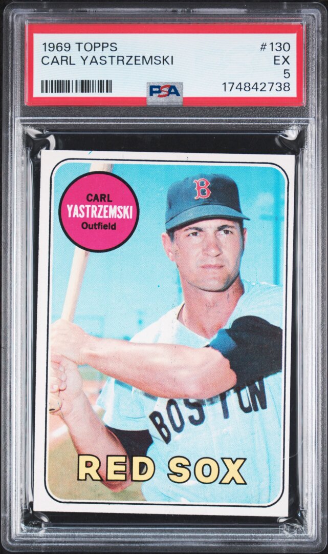 1969 Topps Carl Yastrzemski PSA 5 #130