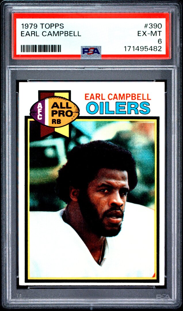1979 Topps Earl Campbell RC PSA 6 #390