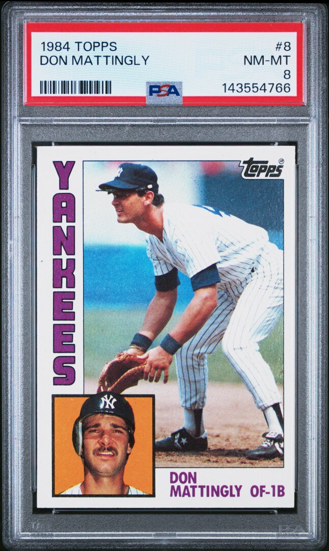 1984 Topps Don Mattingly RC PSA 8 #8