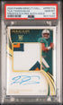 2020 Panini Immaculate Tua Tagovailoa Premium Patch RC Auto Gold /25 PSA 10