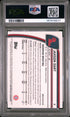 2024 Bowman University Chrome 6 Jaxson Dart Pink Lava PSA 9