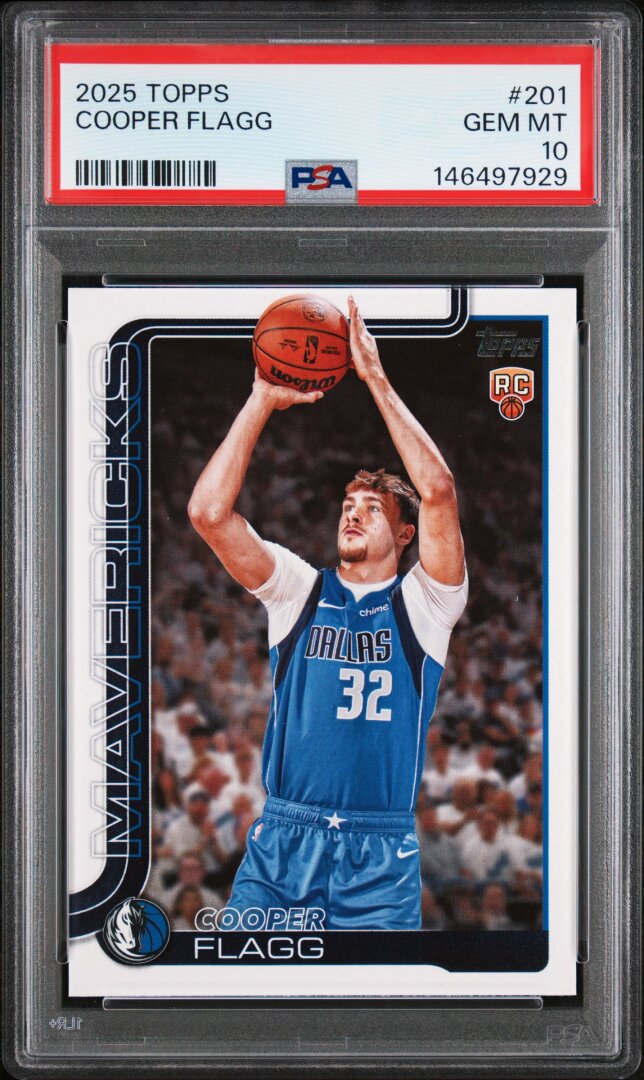 2025 Topps Cooper Flagg #201 PSA 10