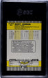 1989 Fleer Randy Johnson Ad Blacked Out SGC 7