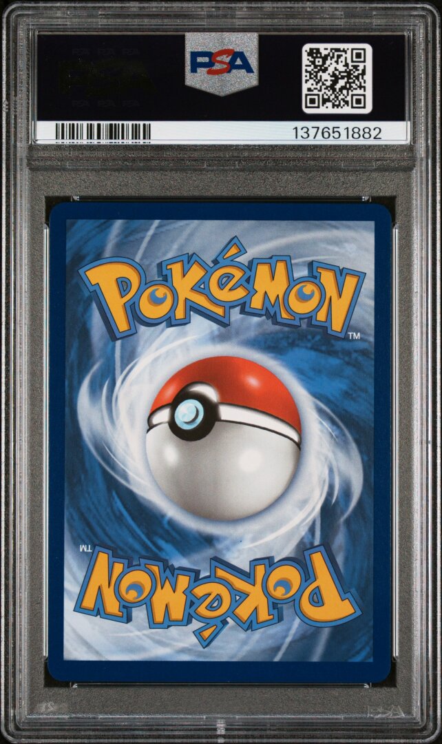2025 Pokemon SVP Promo Reuniclus Blk Tech Sticker PSA 9 #212