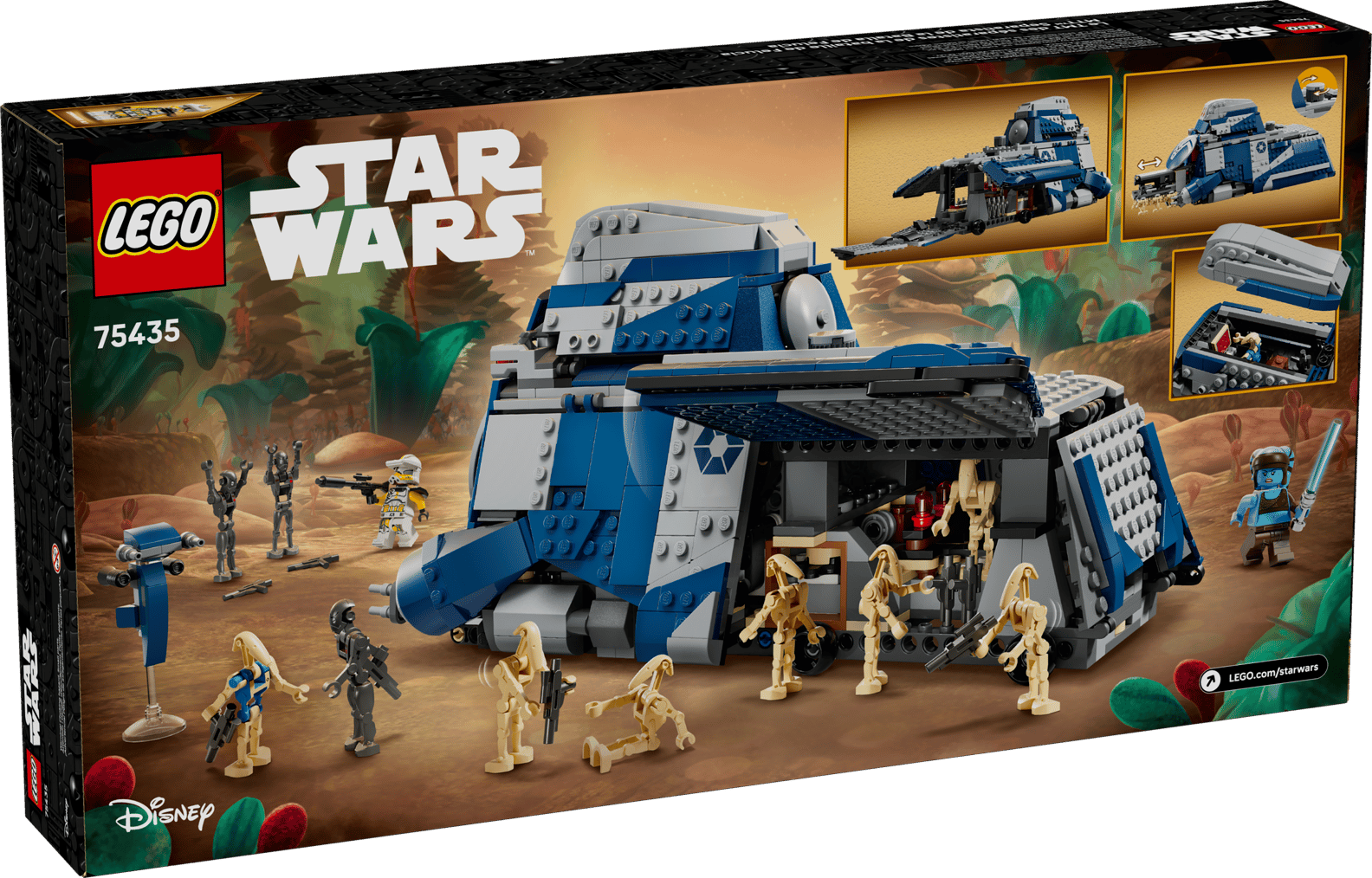 Lego Star Wars Battle of Felucia Separatist MTT 75435