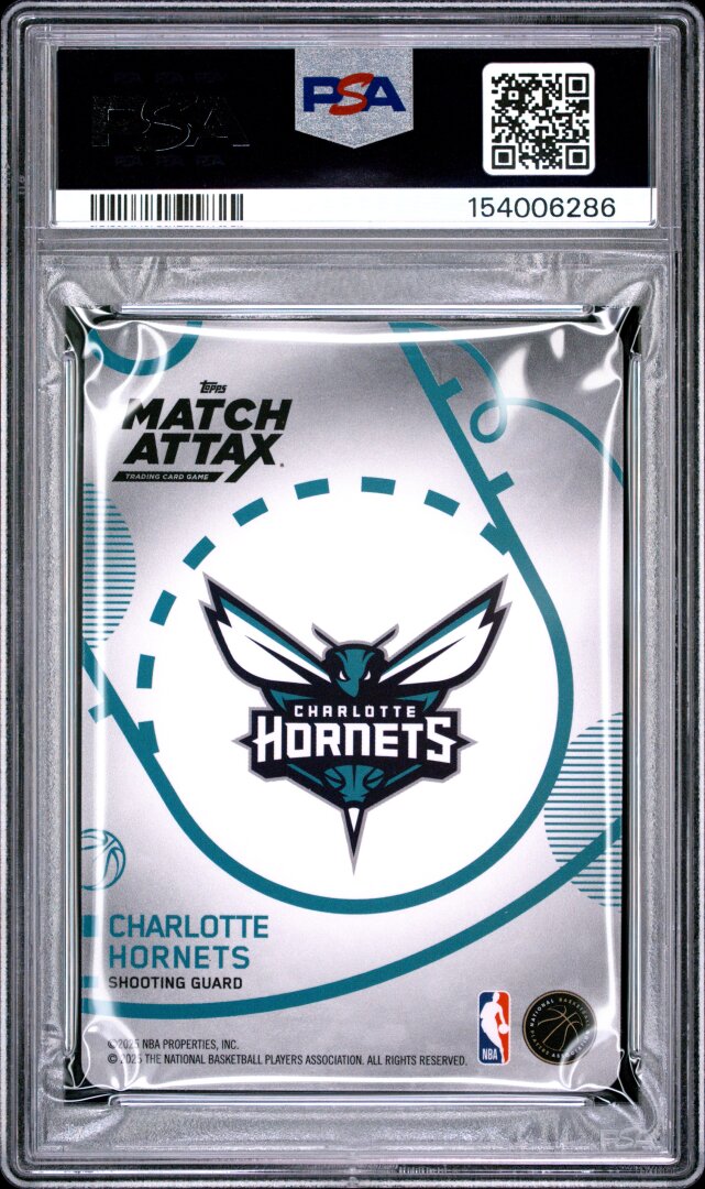 2025 Topps Match Attax Breakthrough Baller Kon Knueppel PSA 10 #BB-KK