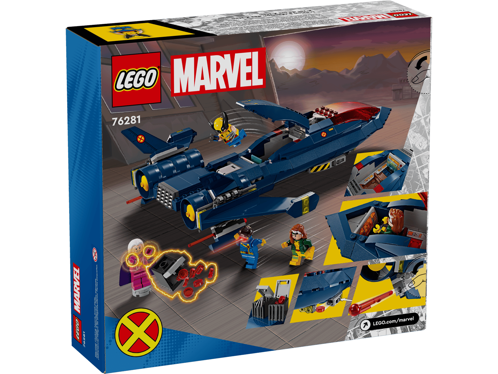 Lego X-Men X-Jet Set 76281