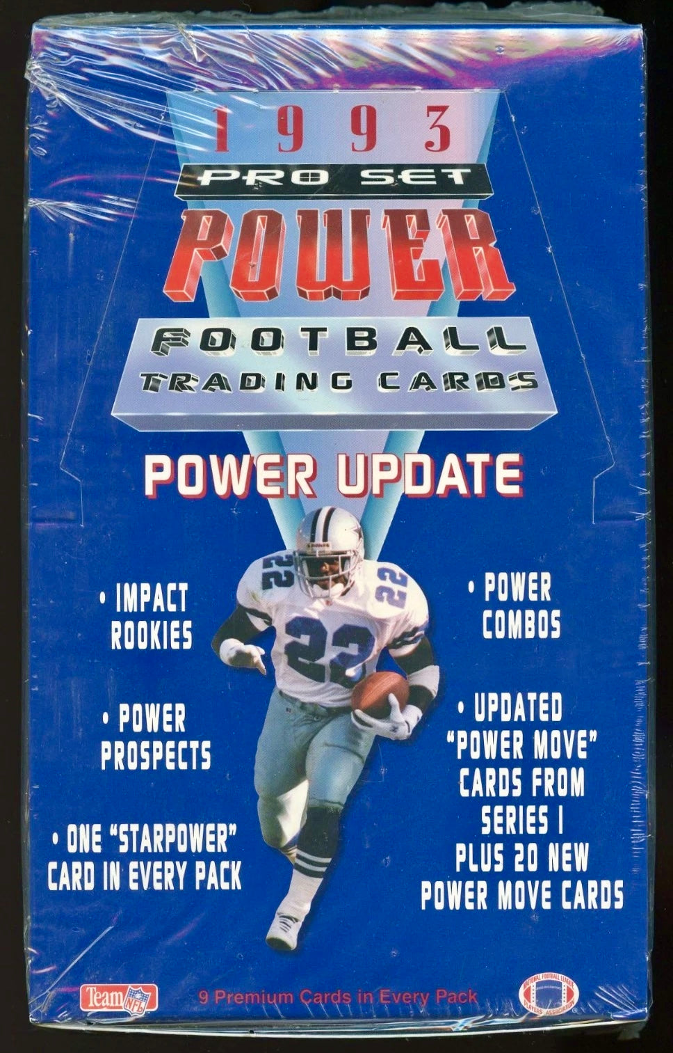 1993 Pro Set Power Update Football Hobby Box
