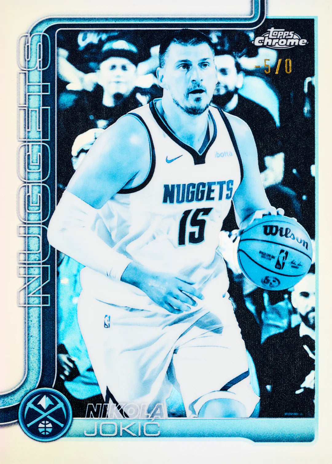 2025-26 Topps Chrome Basketball Hobby Jumbo Box