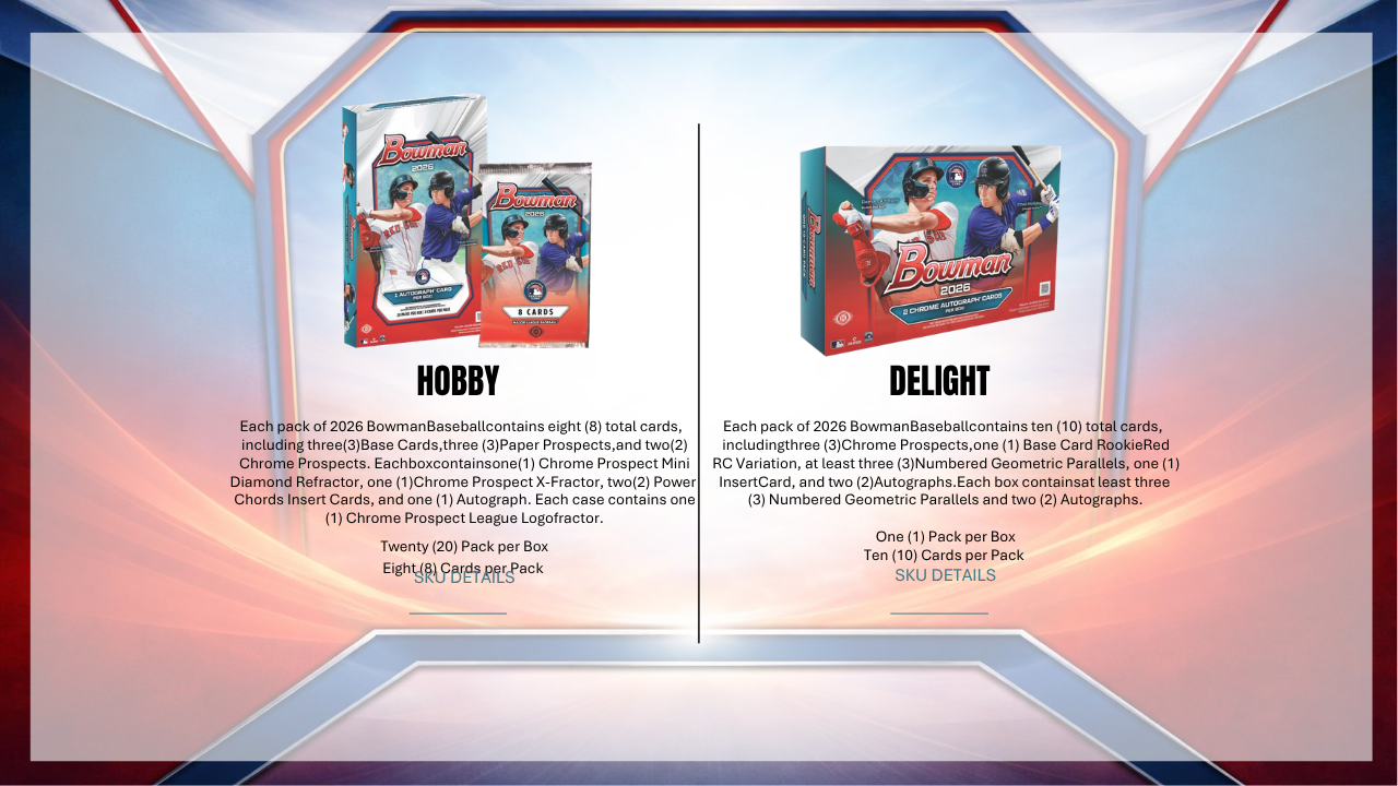 2026 Bowman Baseball Value Box