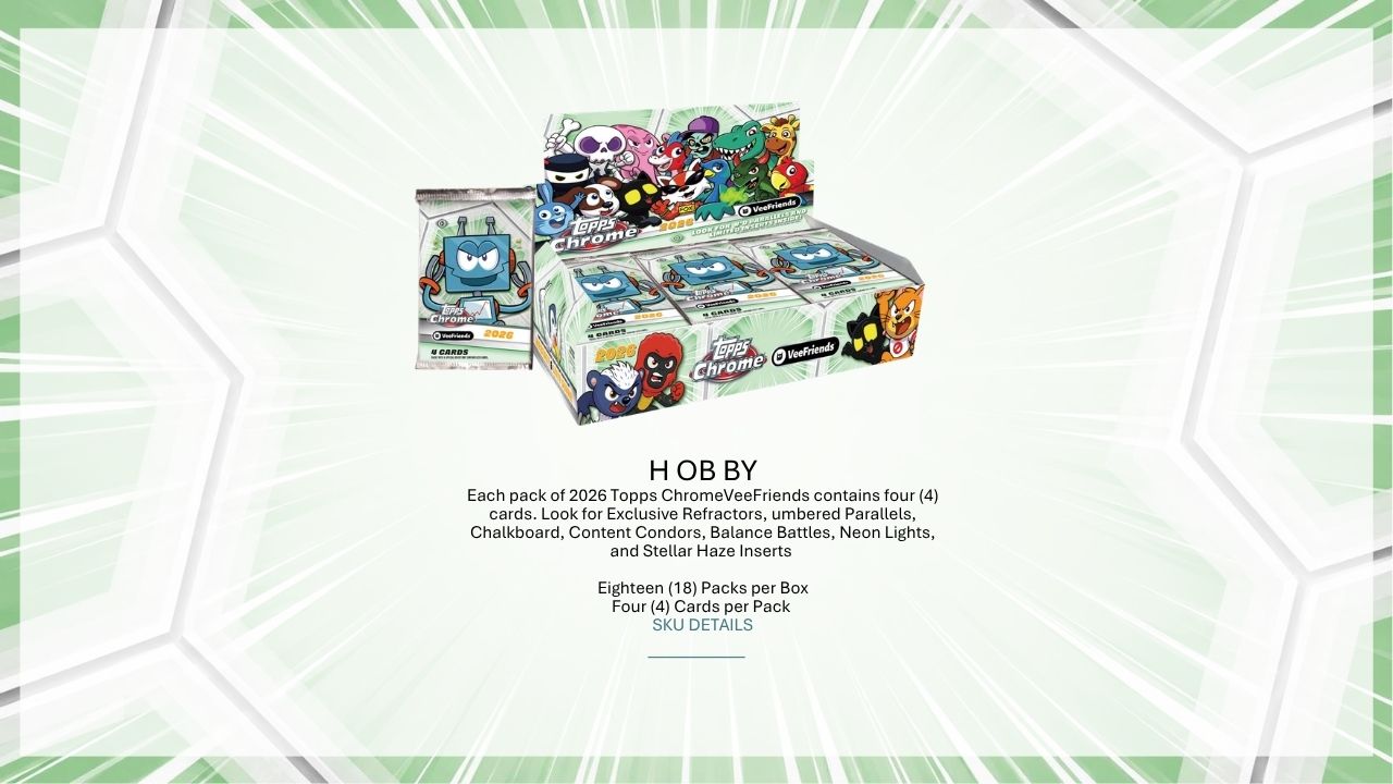2026 Topps Chrome VeeFriends Hobby Box