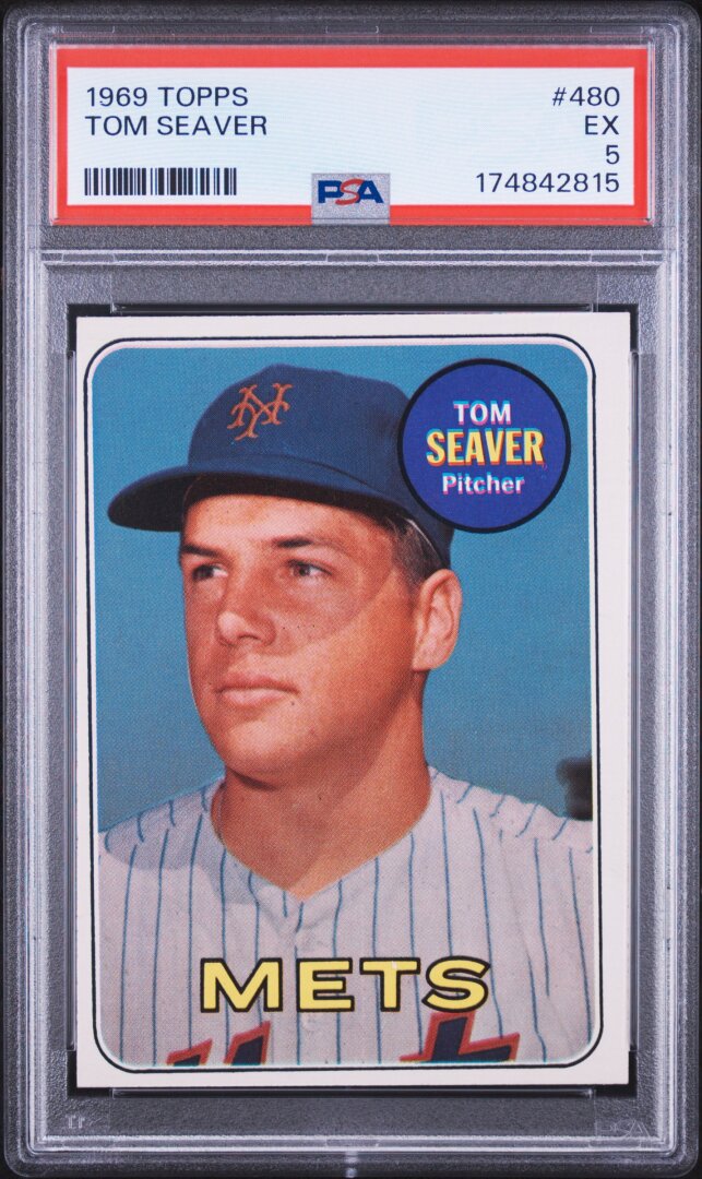 1969 Topps Tom Seaver PSA 5 #480