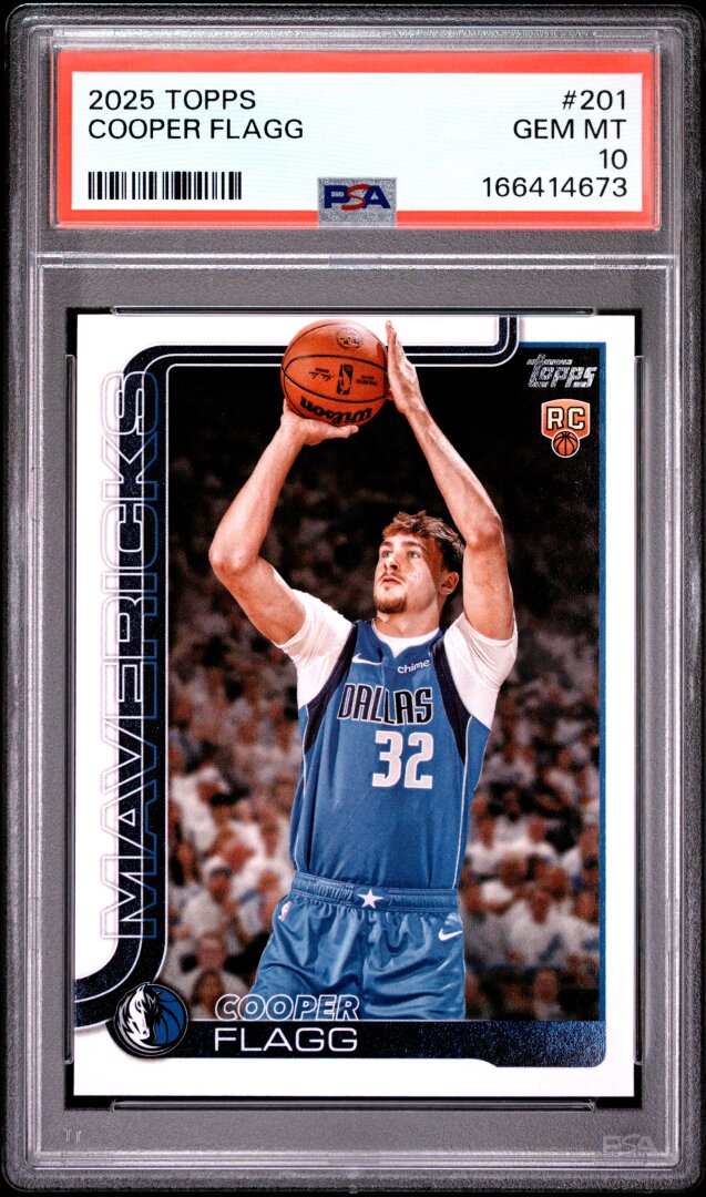 2025 Topps Cooper Flagg RC PSA 10 #201