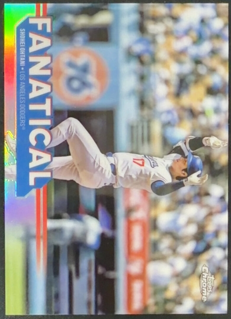 2025 Topps Chrome Shohei Ohtani Fanatical #FAN-13 SSP