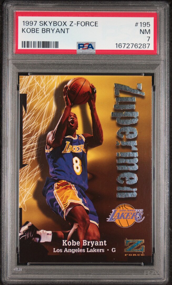 1997 Skybox Z-Force Kobe Bryant PSA 7 #195