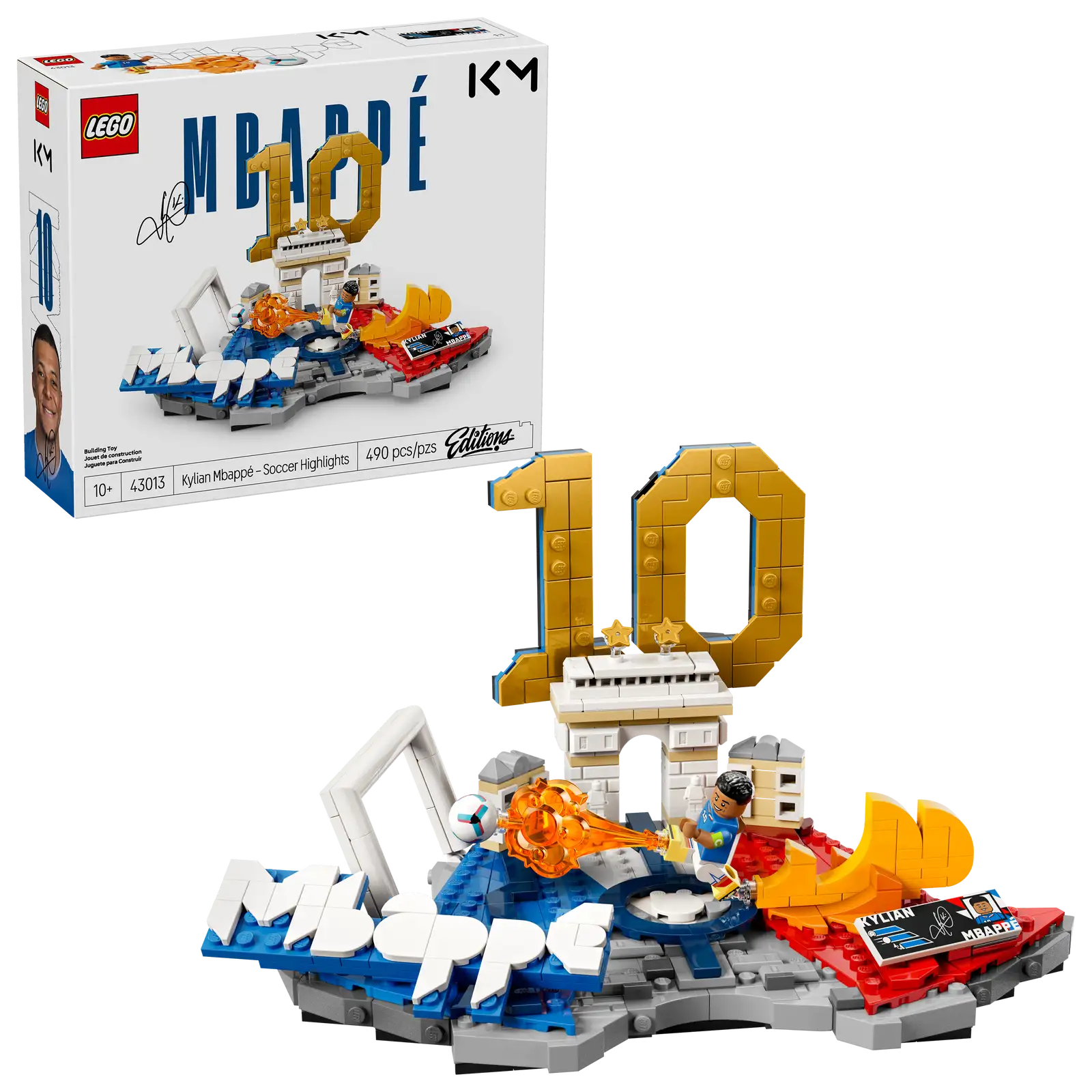 Lego Kylian Mbappe - Soccer Highlights 43013