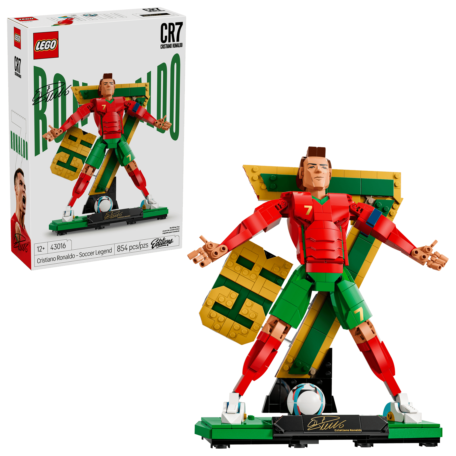 Lego Cristiano Ronaldo - Soccer Legend 43016