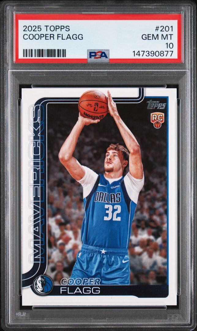 2025 Topps Cooper Flagg RC PSA 10 #201
