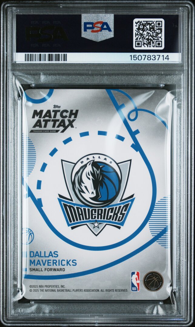 2025 Topps Match Attax Cooper Flagg RC PSA 10 #121