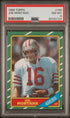 1986 Topps #156 Joe Montana PSA 8