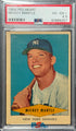 1954 Red Heart Mickey Mantle PSA 4.5