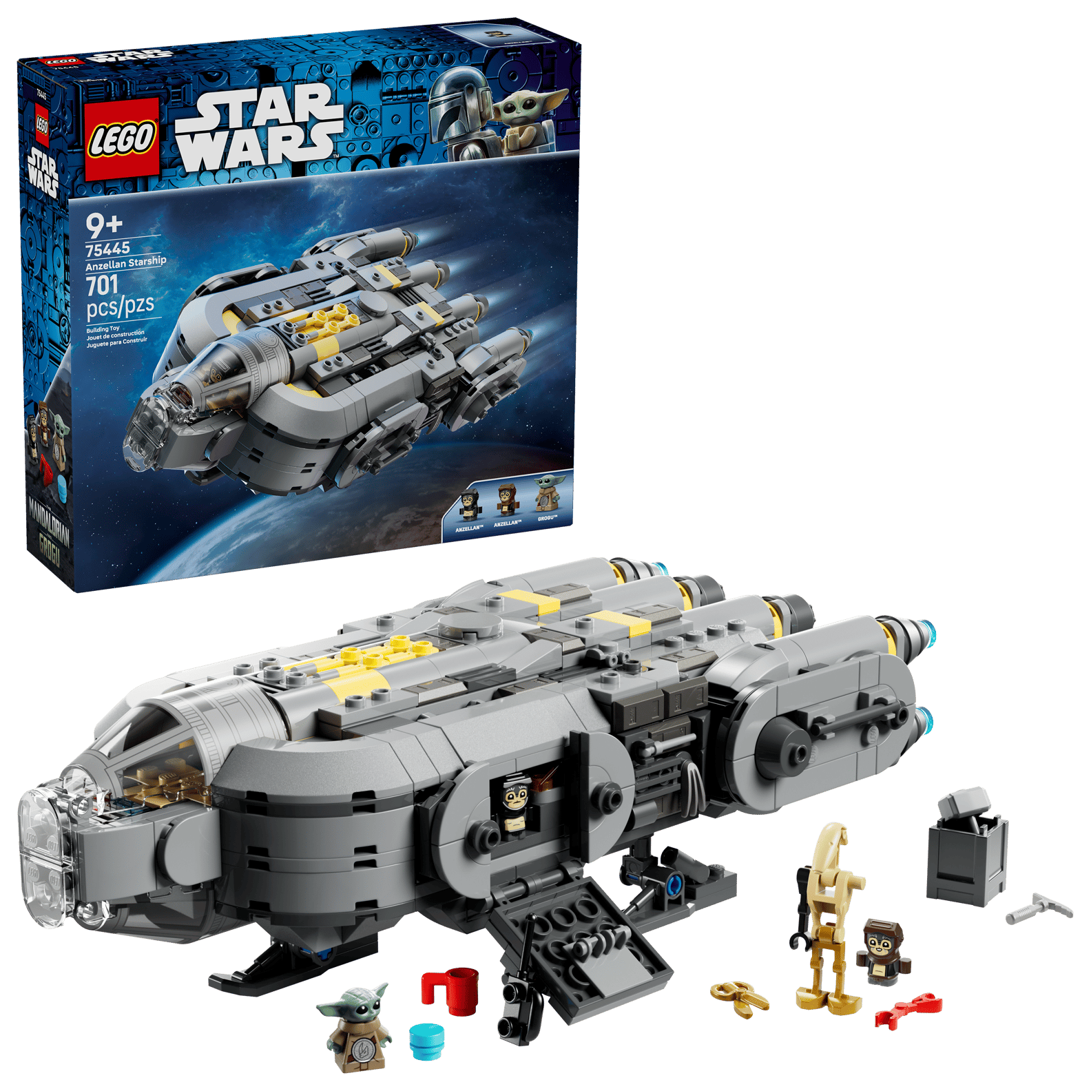 Lego Star Wars Anzellan Starship 75445