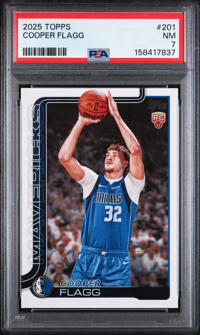 2025 Topps Cooper Flagg PSA 7 #201