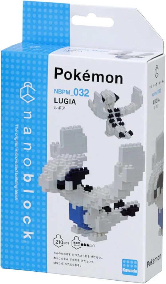 Pokemon Lugia Nanoblock Building Toy