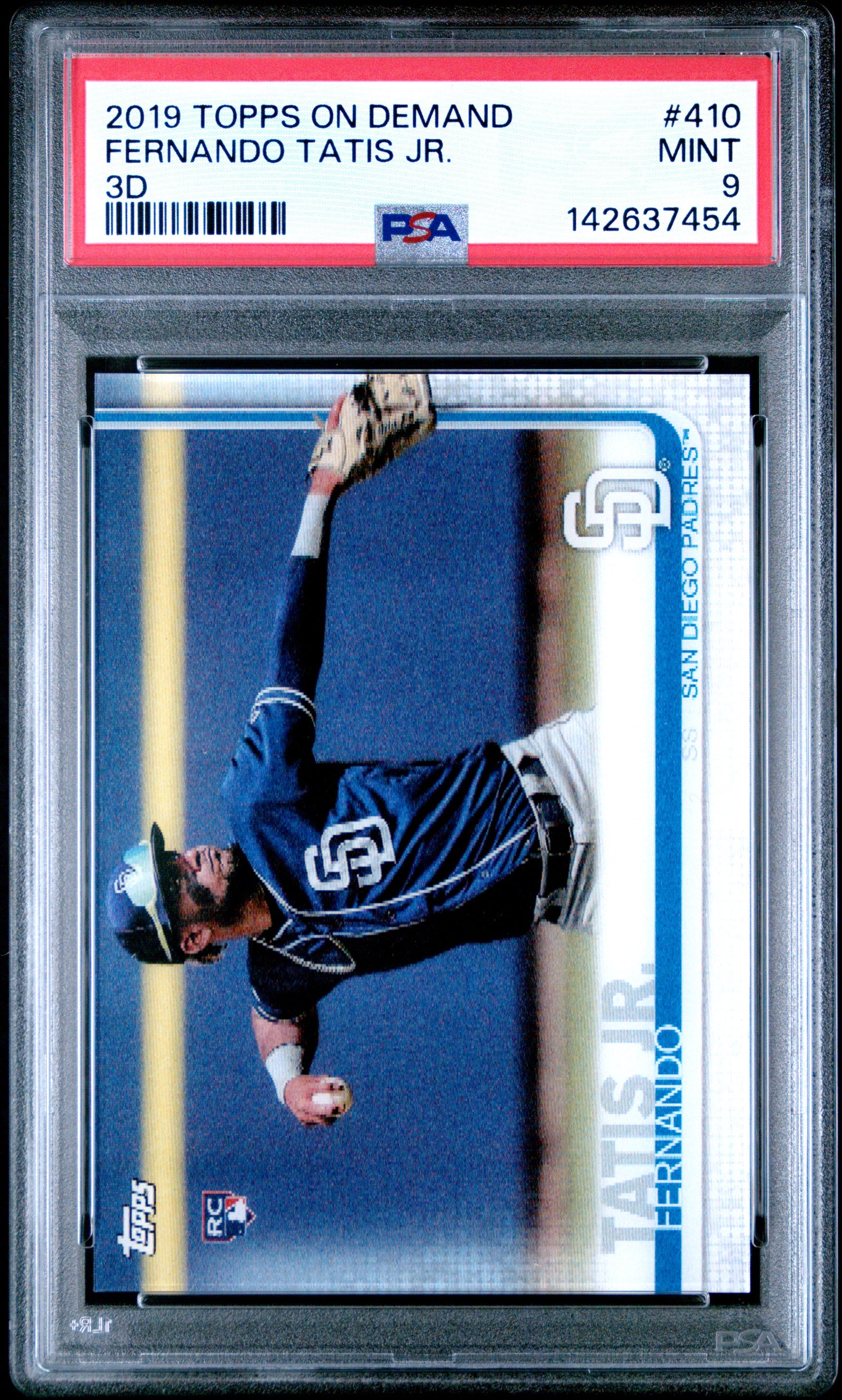 2019 Topps On Demand 3D 410 Fernando Tatis Jr. PSA 9