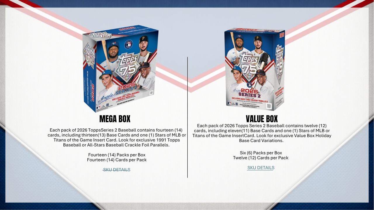 2026 Topps Series 2 Baseball Hobby Box