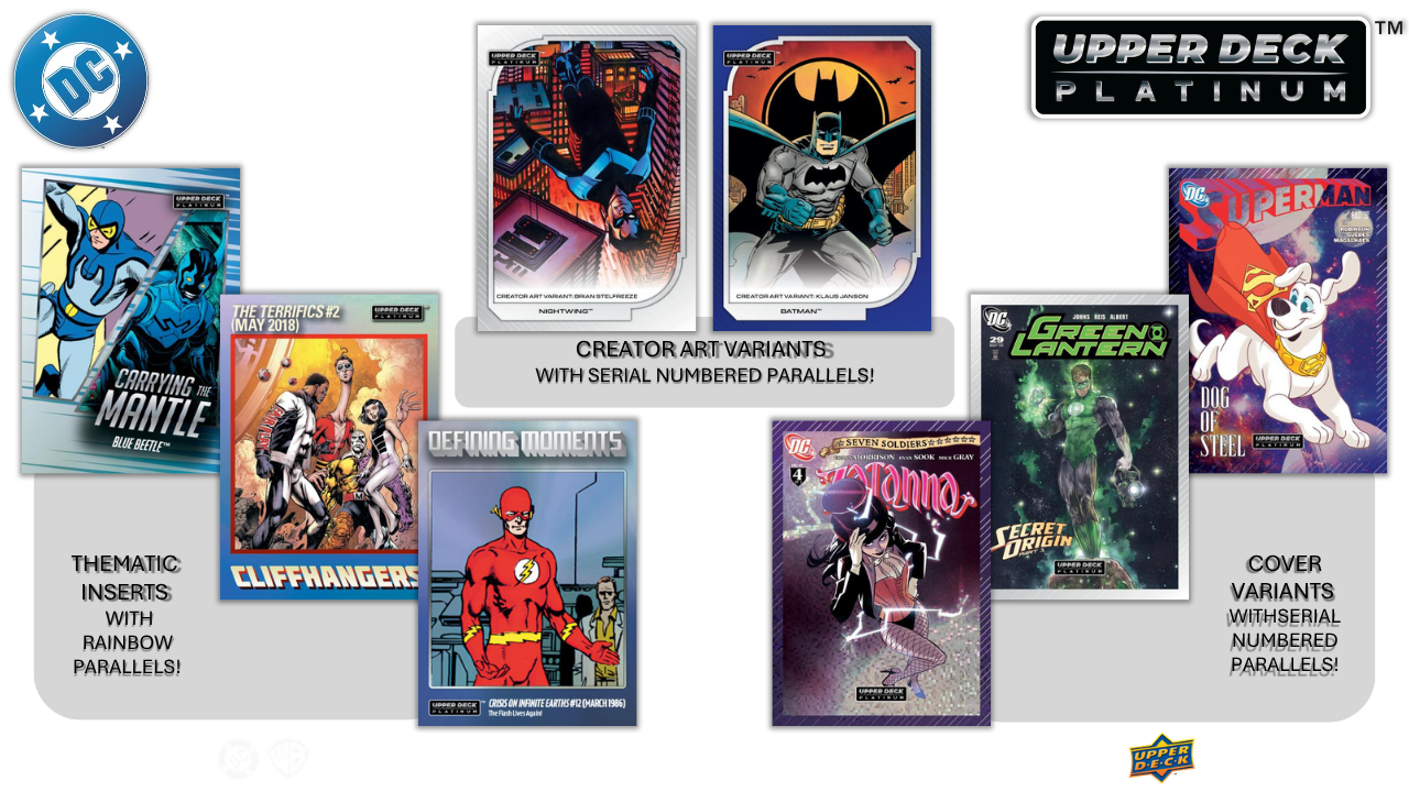 2026 Upper Deck DC Platinum Hobby Box (Pricing In Store Only)