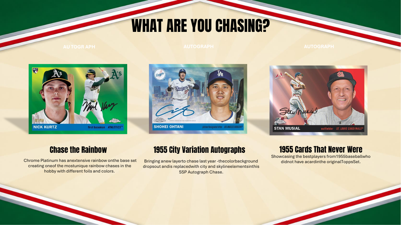 2025 Topps Chrome Platinum Baseball Hobby Box