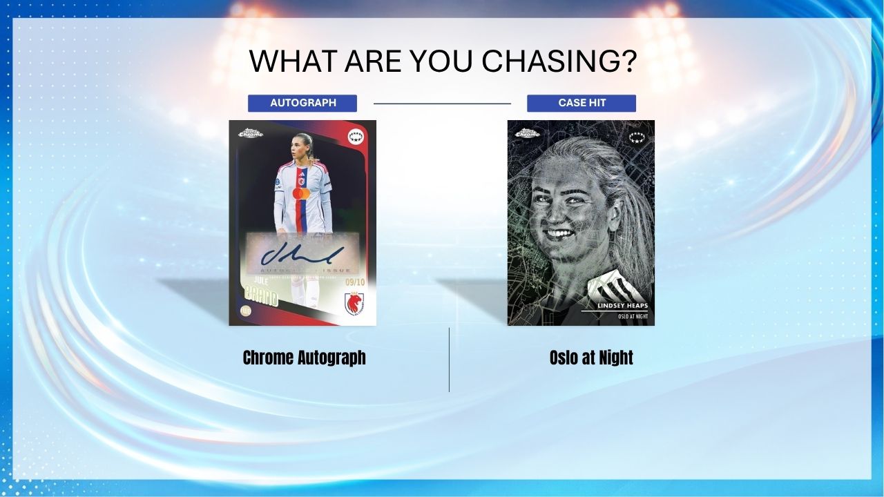 2025-26 Topps Chrome UEFA Champions League Women's Soccer Hobby Box