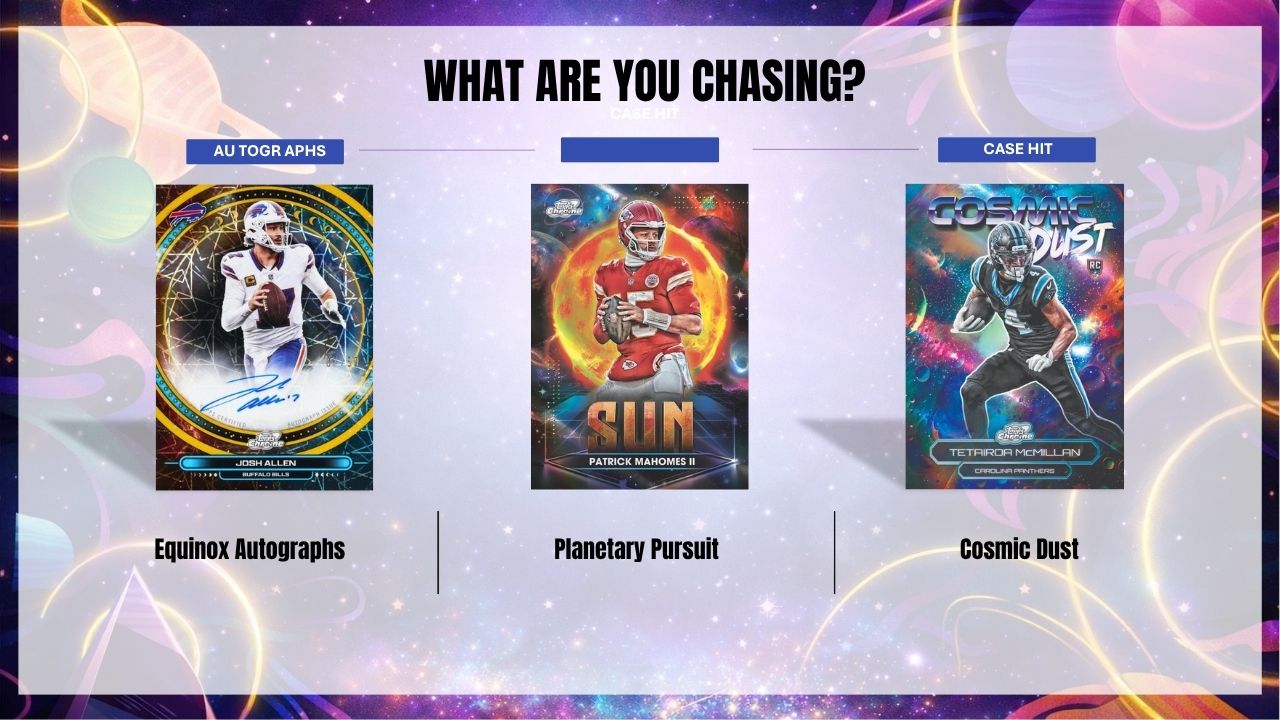 2025 Topps Chrome Cosmic Football Hobby Box