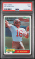 1981 Topps #216 Joe Montana PSA 7