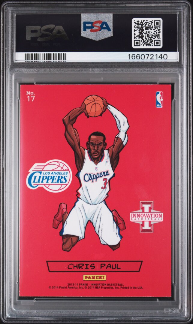 2013 Panini Innovation Kaboom! Chris Paul Kaboom! PSA 7 #17