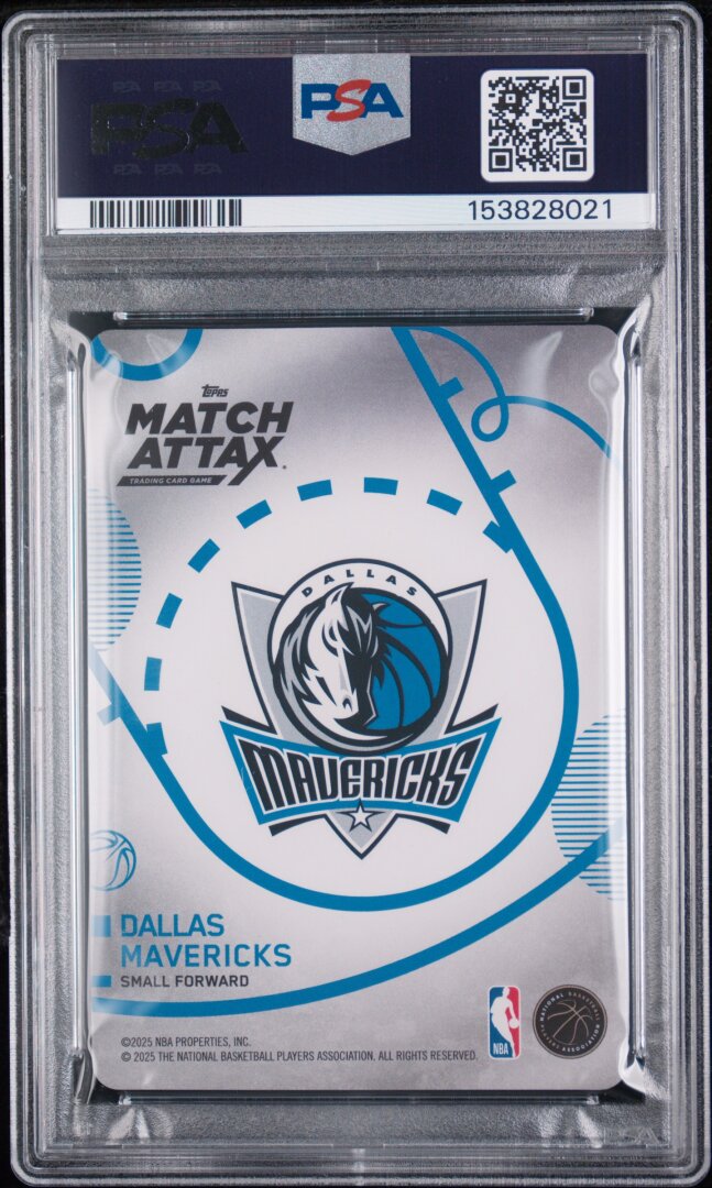 2025 Topps #HP-CF Cooper Flagg Match Attax Hot Prospects PSA 10